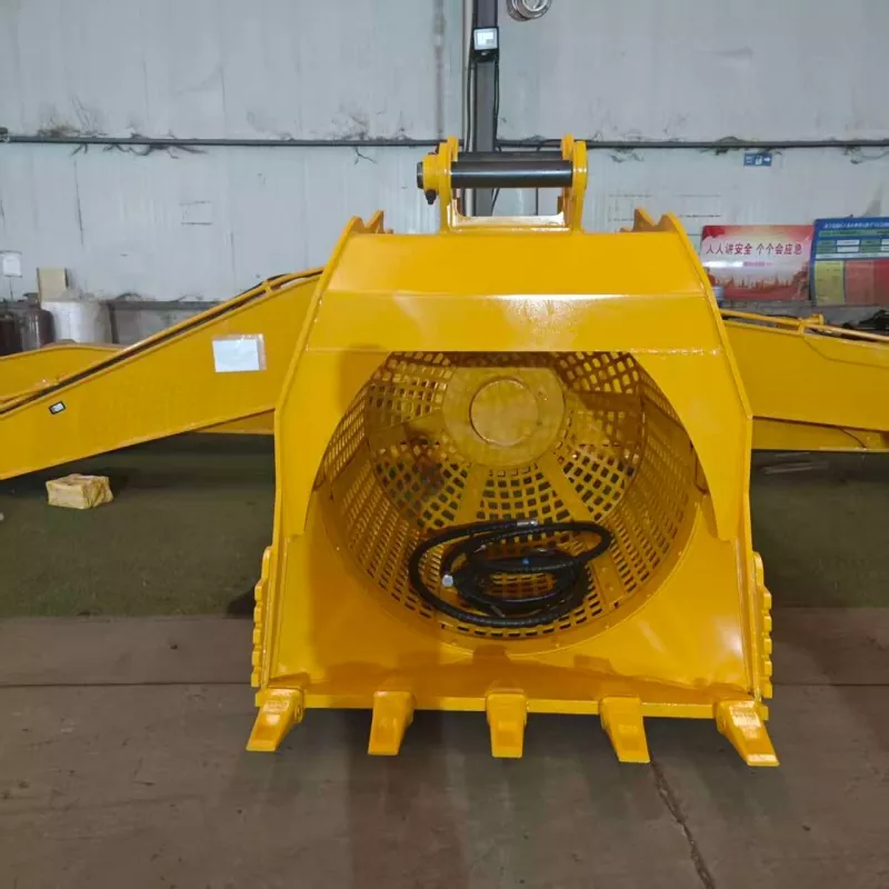 CAT 336 用多機能ロータリー スクリーニング バケット