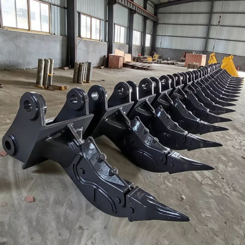掘削機用シングルシャンクロックリッパー